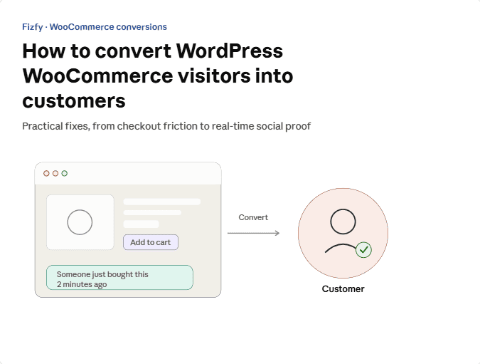 WooCommerce product page with a recent purchase notification