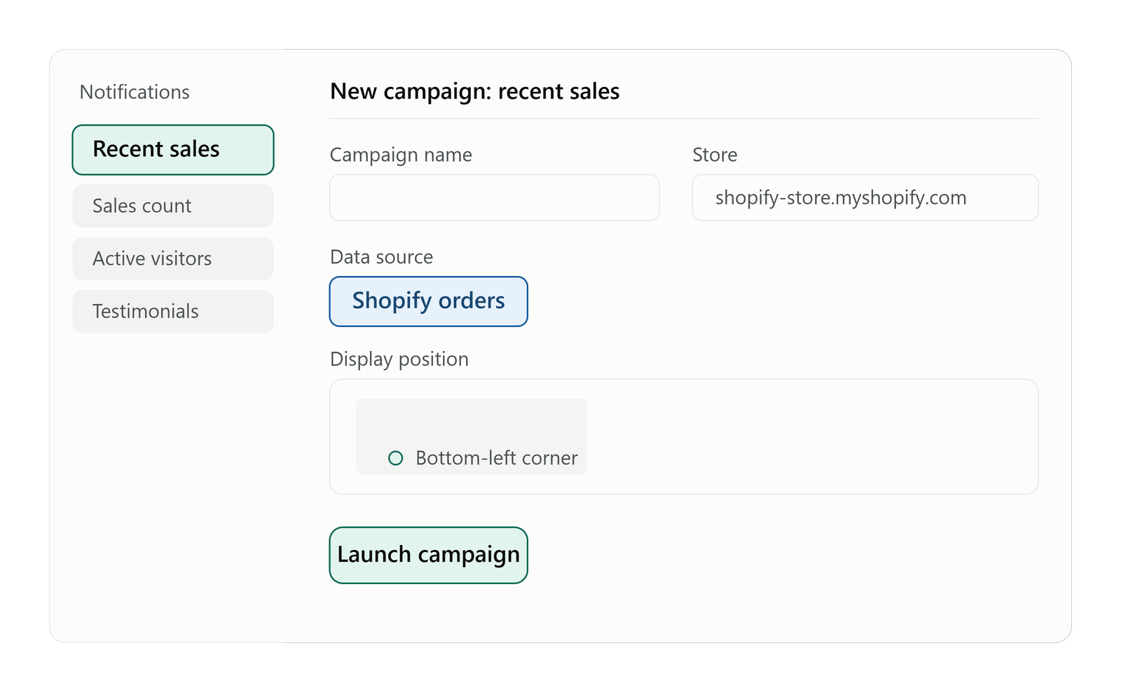 Fizfy - Social Proof Notifications Software